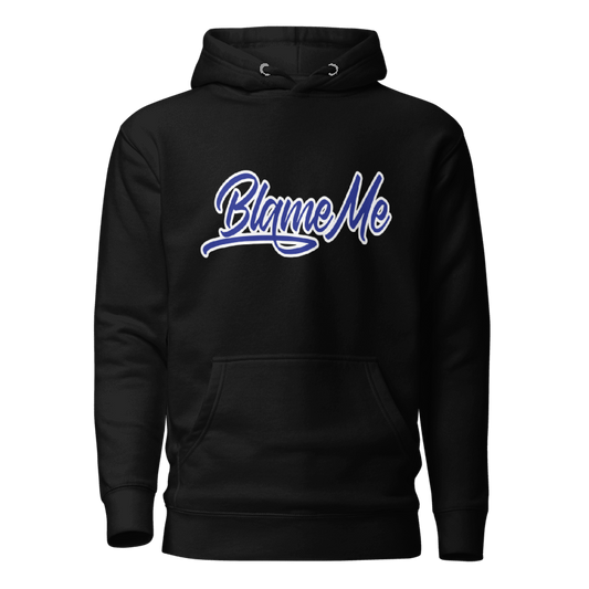 Blame Me OG Script - Black/Blue/White