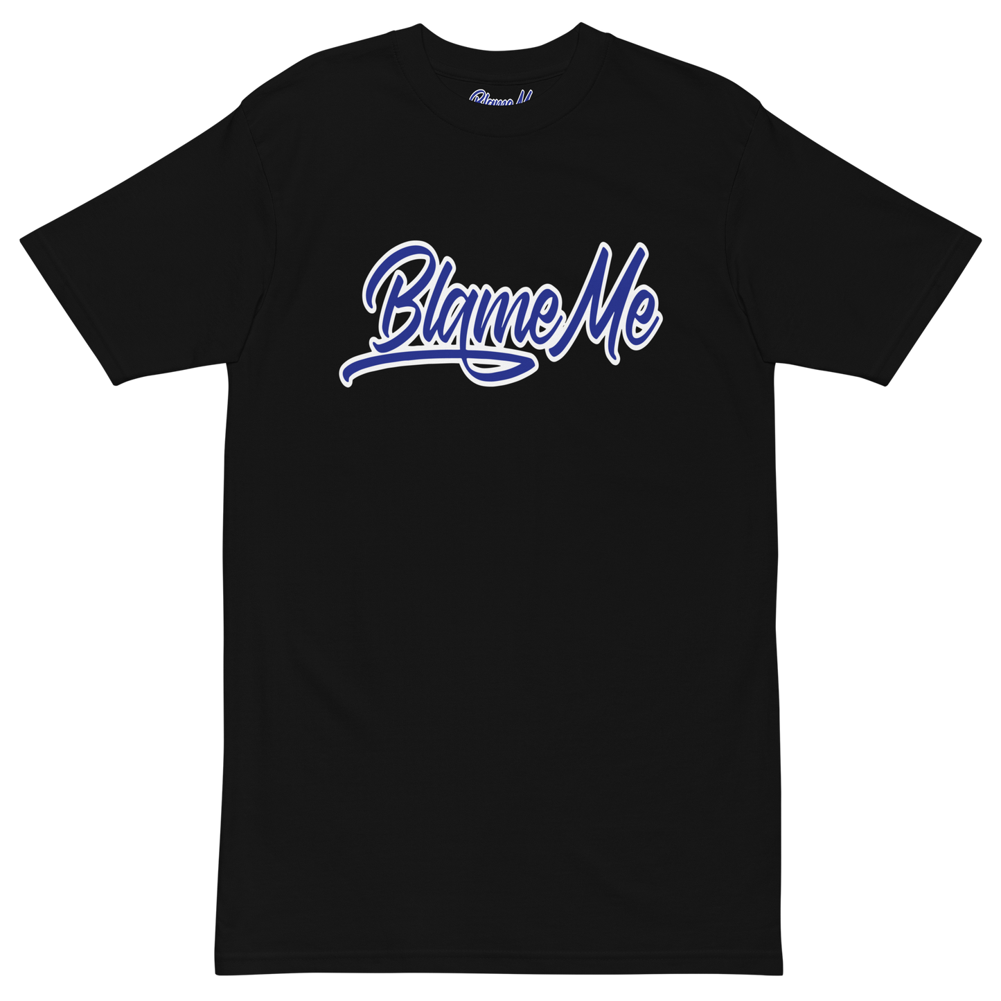 Blame Me OG Script - Black/Blue/White