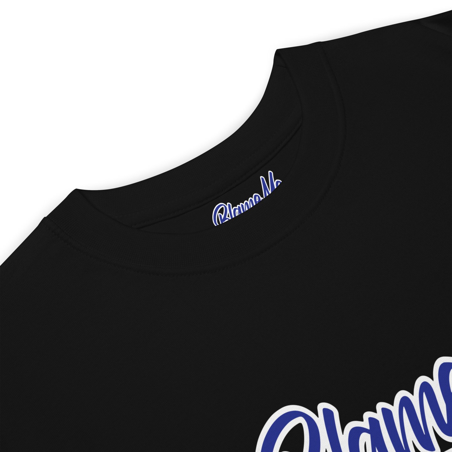 Blame Me OG Script - Black/Blue/White