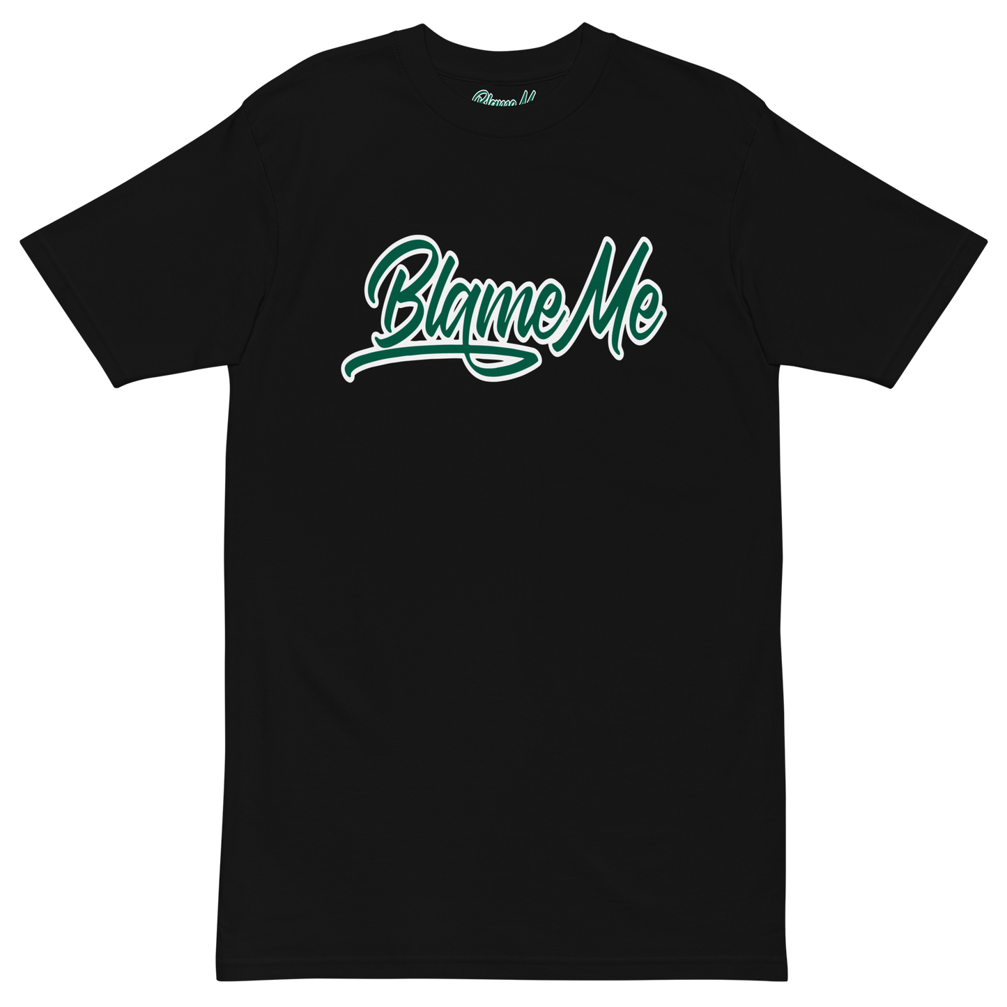 Blame Me OG Script - Black/Green/White