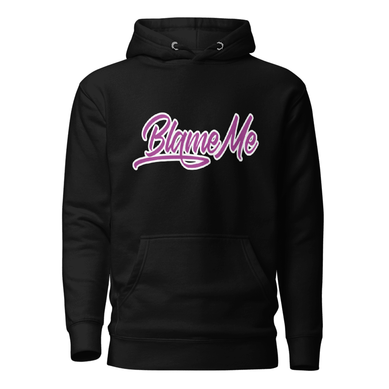 Blame Me OG Script - Black/Purple/White