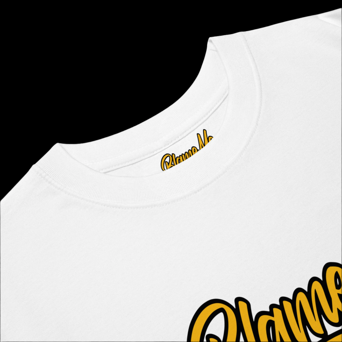 Blame Me OG Script - White/Yellow/Black