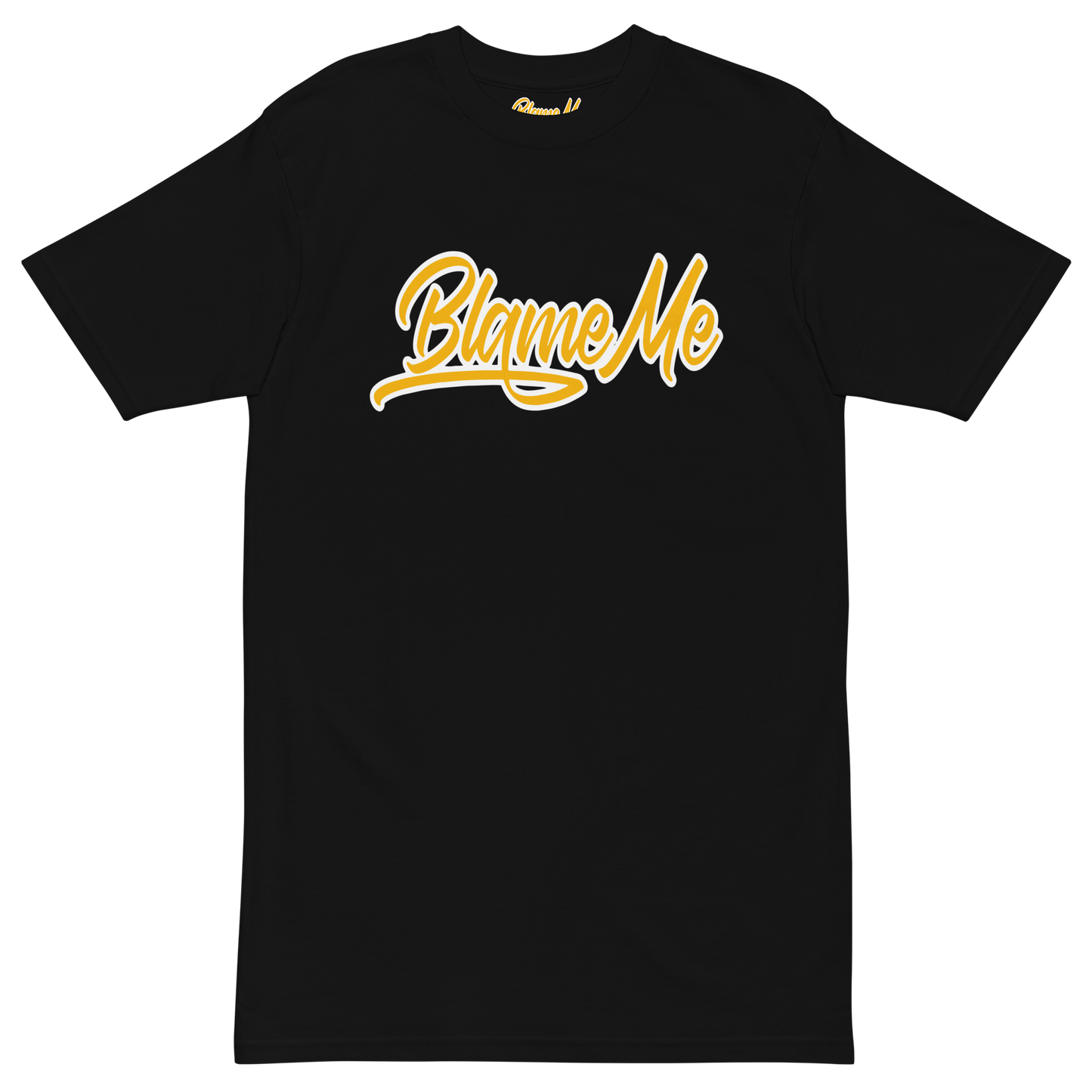 Blame Me OG Script - Black/Yellow/White