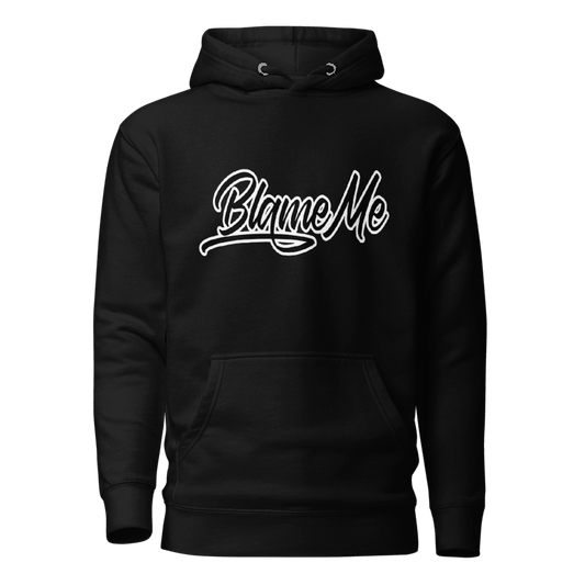 Blame Me OG Script - Black/Black/White