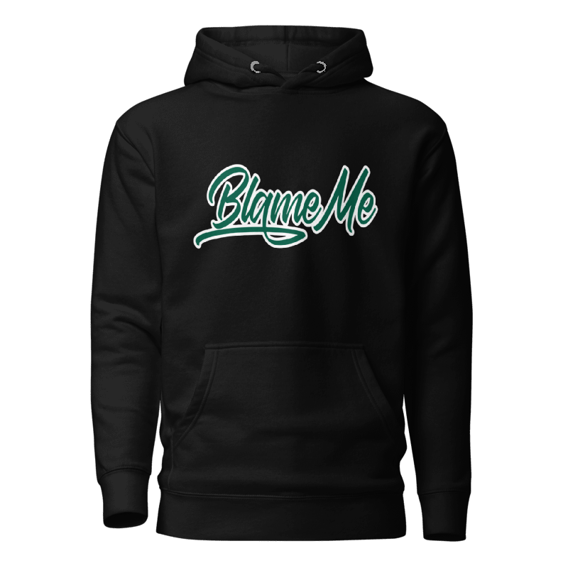 Blame Me OG Script - Black/Green/White