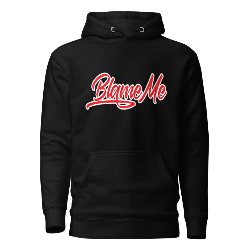 Blame Me OG Script - Black/Red/White